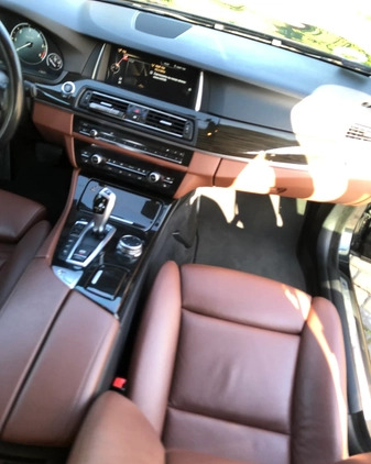 BMW Seria 5 cena 75499 przebieg: 271000, rok produkcji 2014 z Grudziądz małe 121